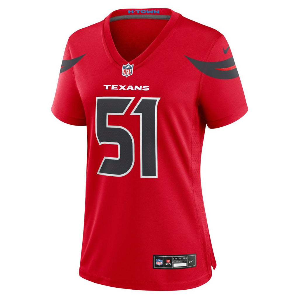 Will Anderson Jr. Houston Texans Nike Women's Game Official Jersey - Navy