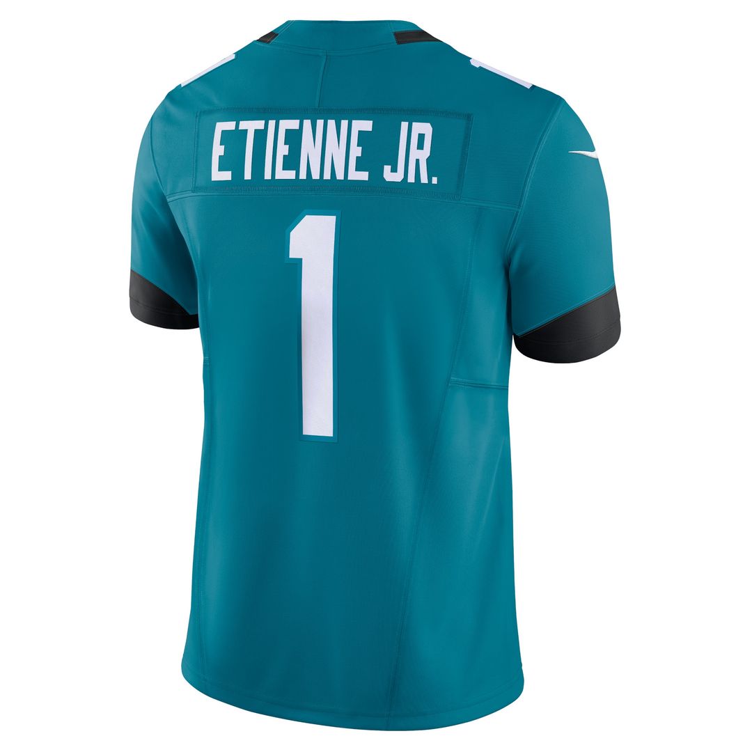 Travis Etienne Jacksonville Jaguars Nike Vapor F.U.S.E. Limited Jersey - Teal