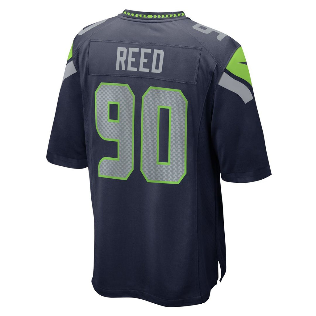 Jarran Reed Seattle Seahawks Nike  Game Official Jersey -  College Navy