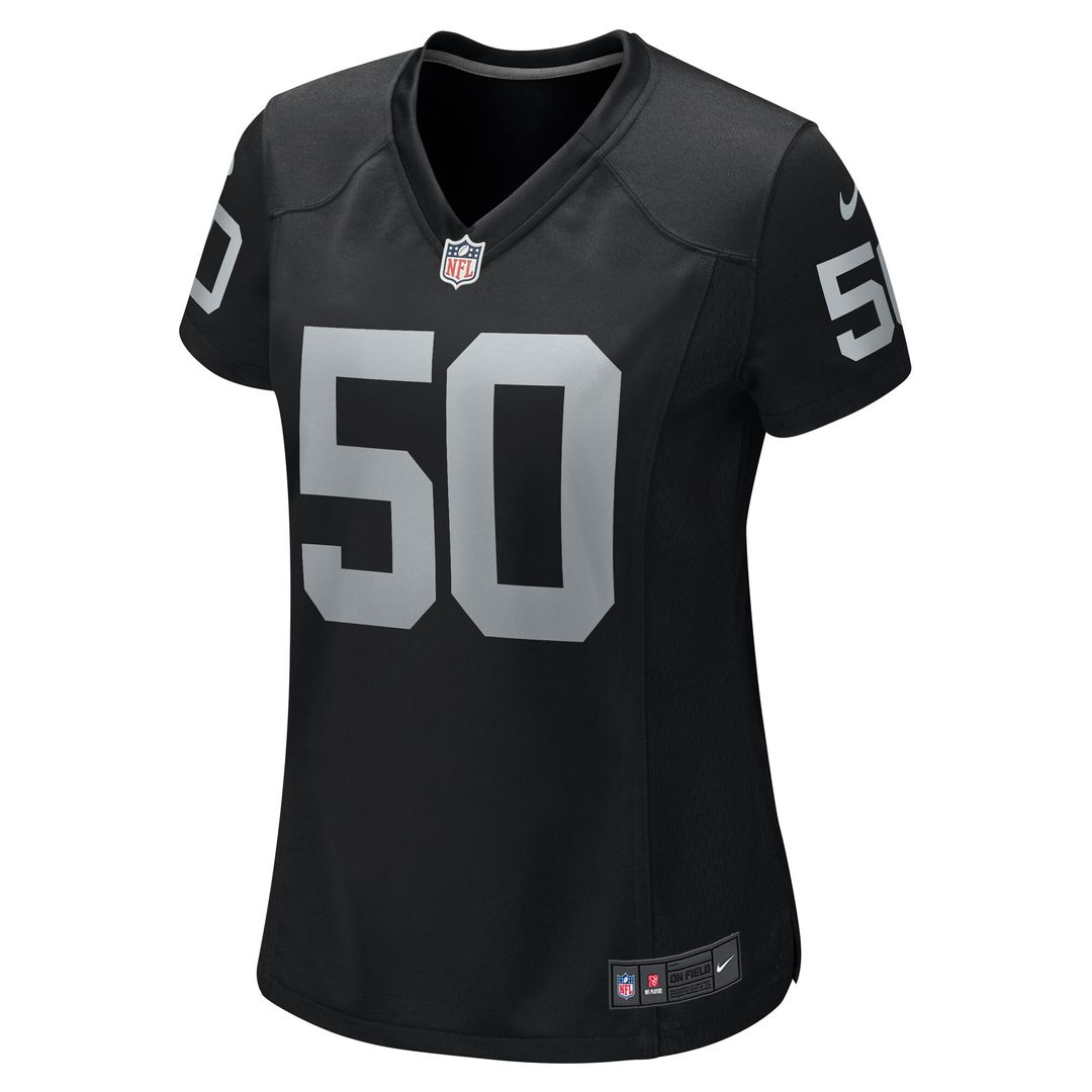 Jacob Bobenmoyer Las Vegas Raiders Nike Women's Game Player Official Jersey - Black