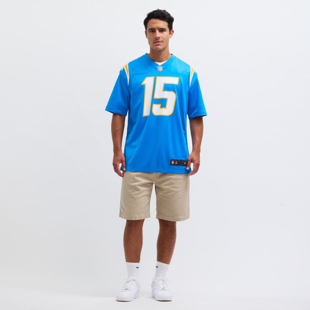 Ladd McConkey Los Angeles Chargers Nike Player Game Jersey - Powder Blue