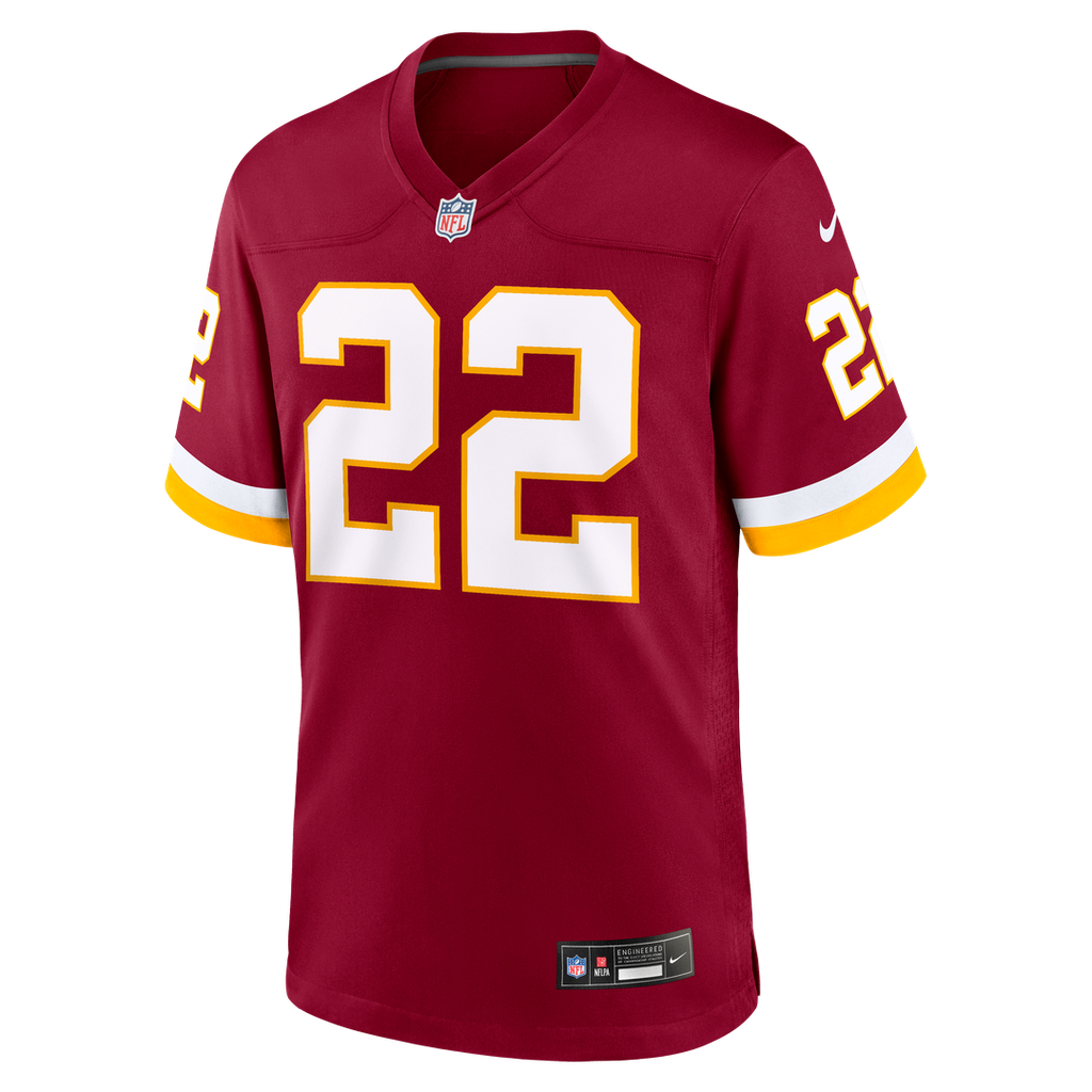Jacory Croskey-Merritt Washington Commanders Nike Game Super Bowl Era Official Jersey - White