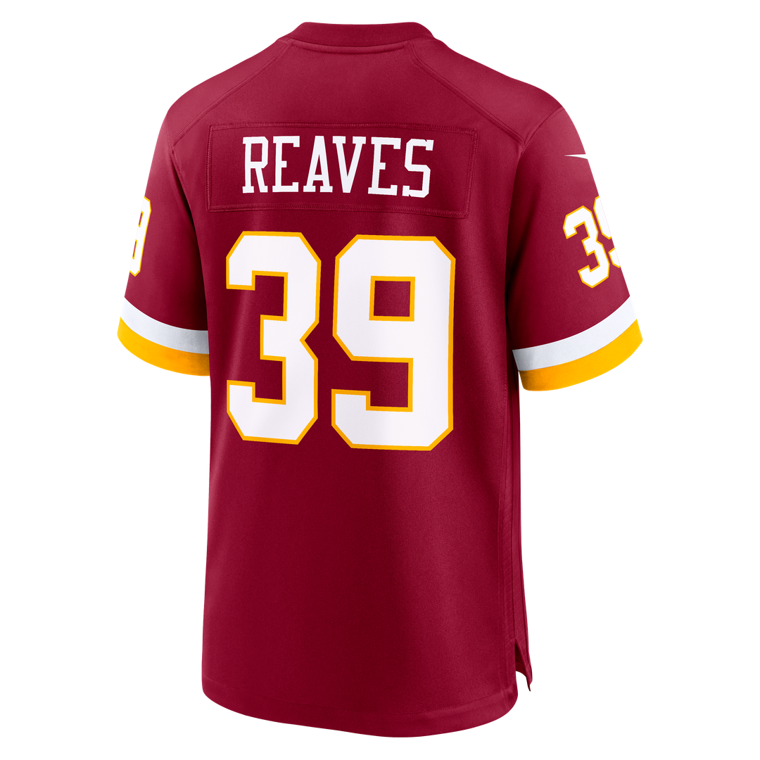 Jeremy Reaves Washington Commanders Nike Game Super Bowl Era Official Jersey - White