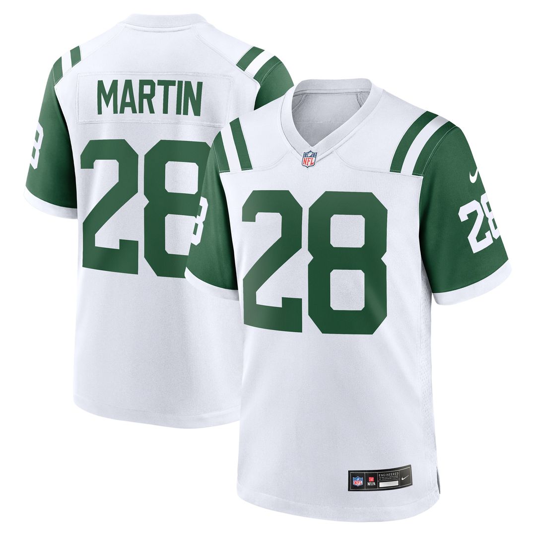 Curtis Martin New York Jets Nike Retired Player Alternate Game Official Jersey - White