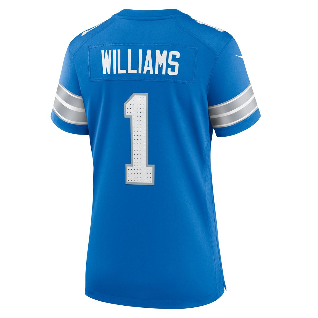 Jameson Williams Detroit Lions Nike Women's 2nd Alternate Game Player Official Jersey - Black