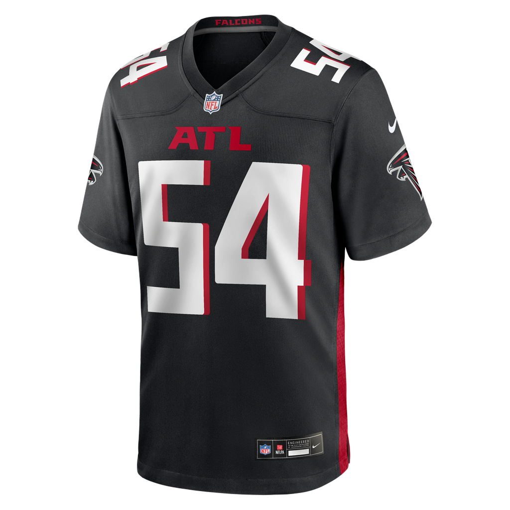 Brandon Dorlus Atlanta Falcons Nike Team Game Jersey - Black