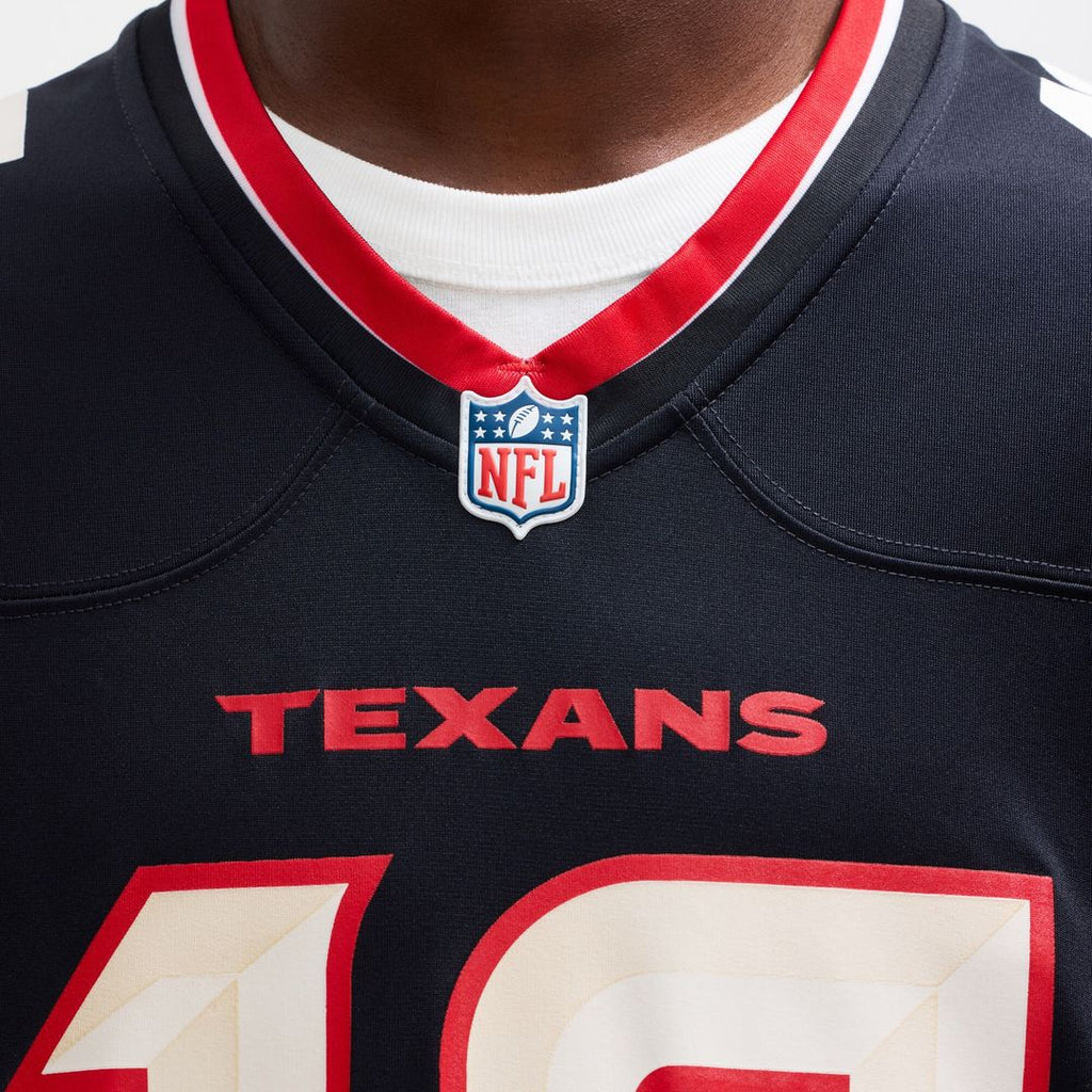 Nico Collins Houston Texans Nike Game Official Jersey - Navy