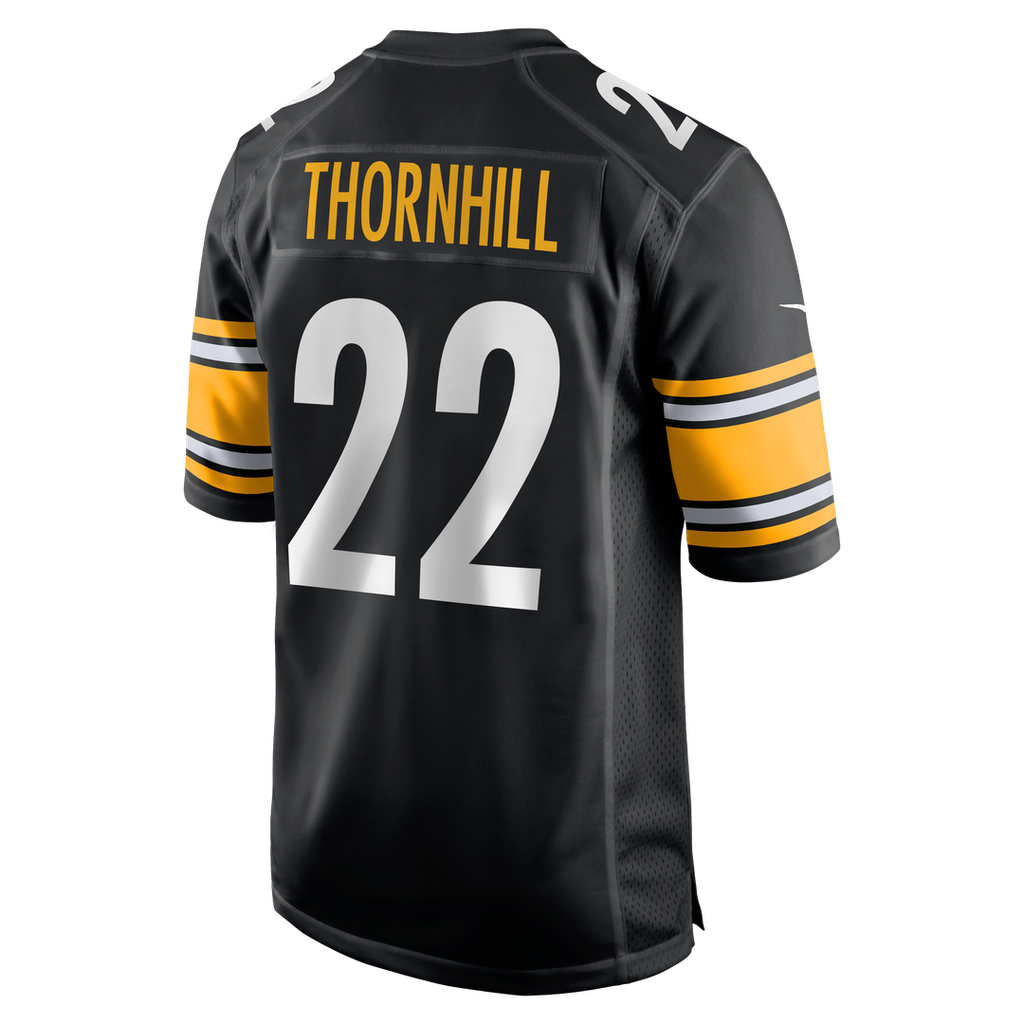 Juan Thornhill Pittsburgh Steelers Nike Team Game Jersey - Black