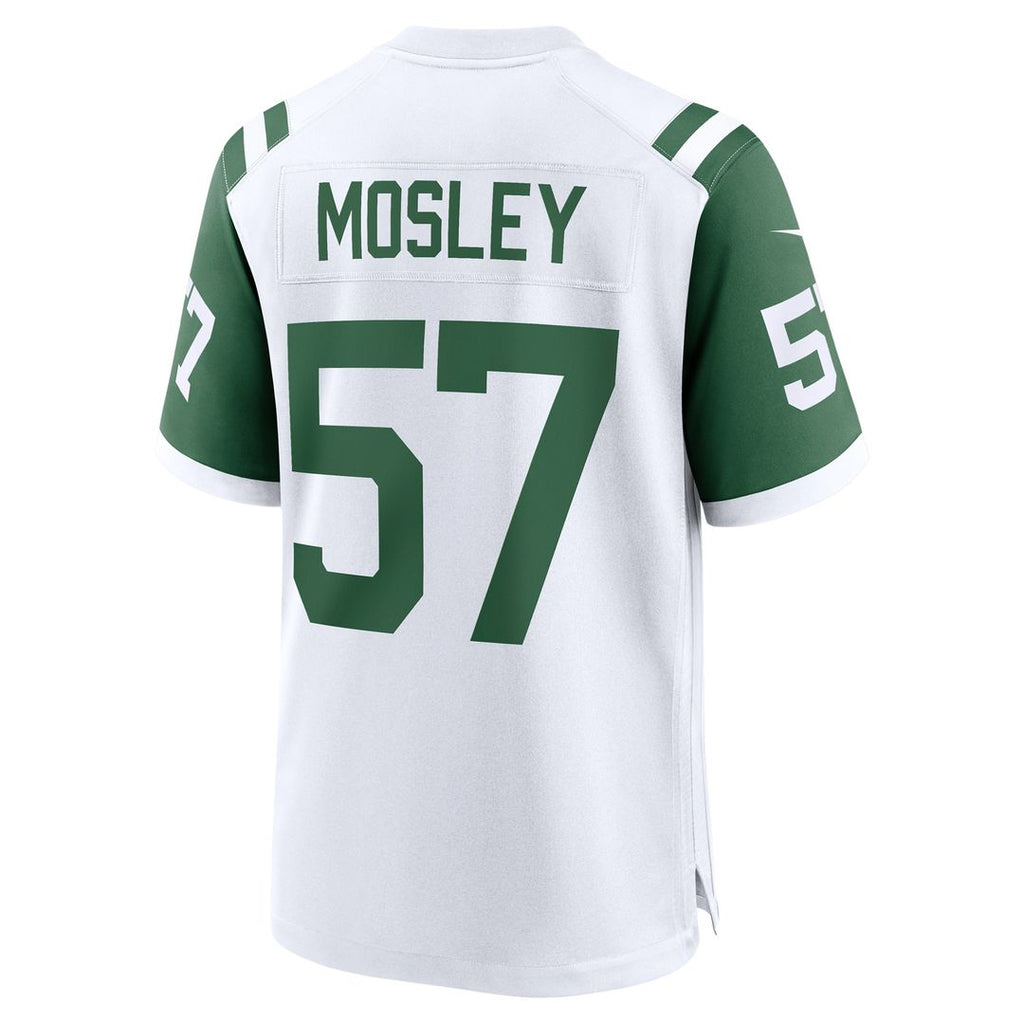 C.J. Mosley New York Jets Nike Classic Alternate Game Official Jersey - White