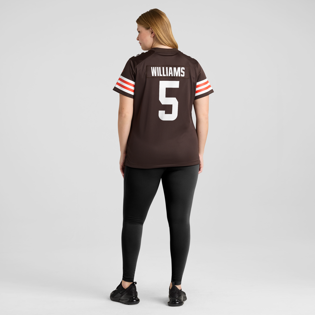 Quincy Williams Cleveland Browns Nike Women's Team Game Jersey - Brown
