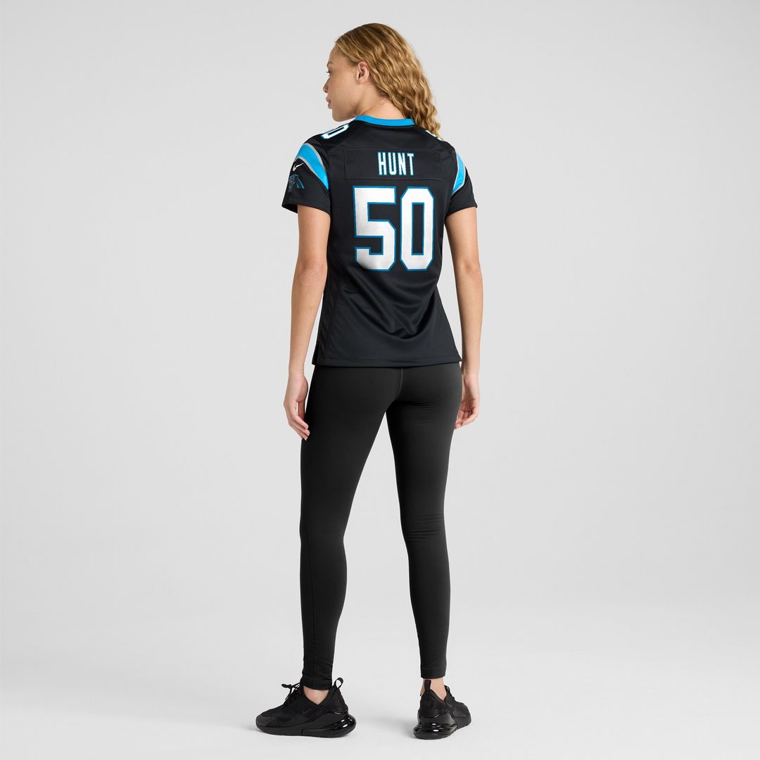 Robert Hunt Carolina Panthers Nike Women's  Game Official Jersey -  Black