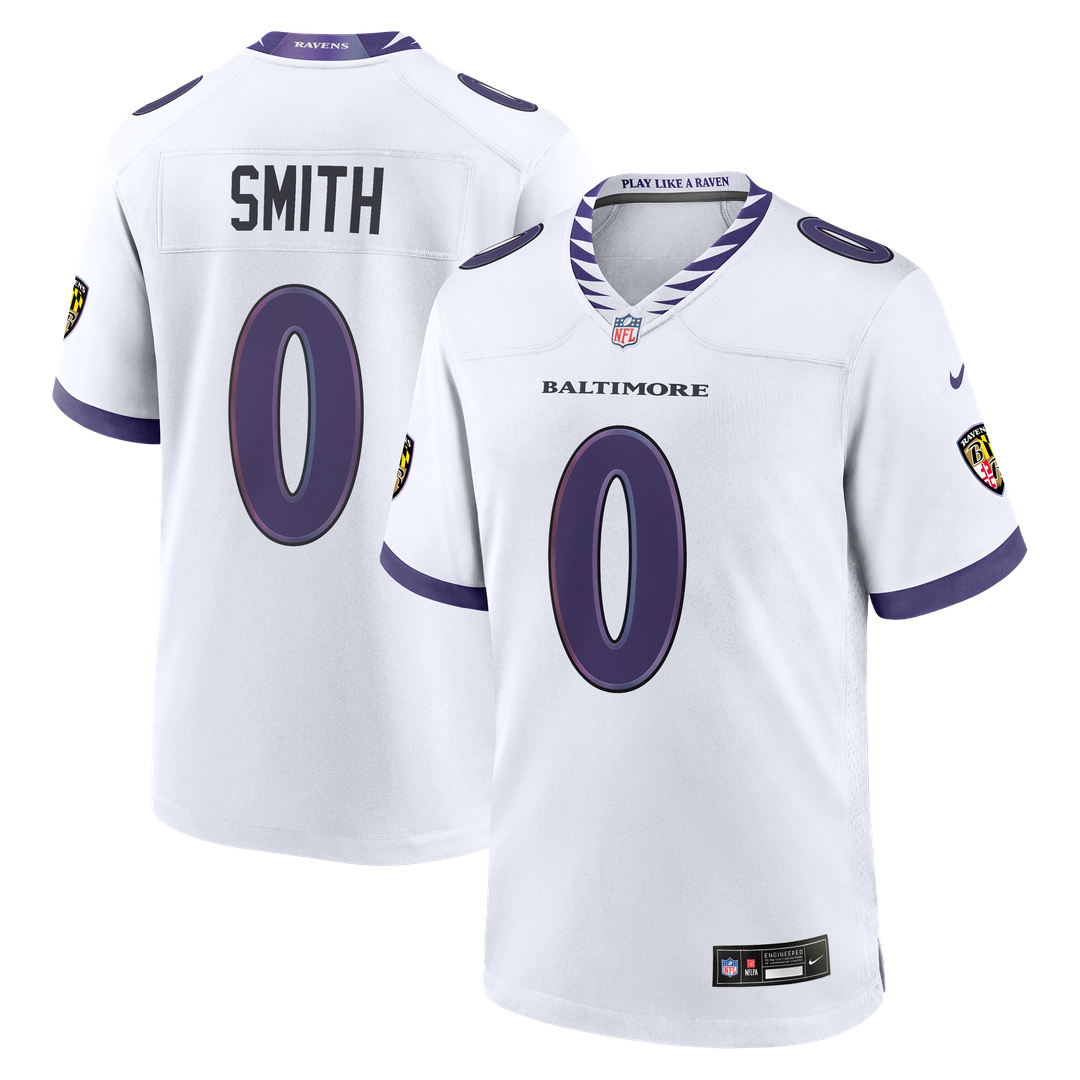 Roquan Smith Baltimore Ravens Nike Alternate Game Jersey - Purple