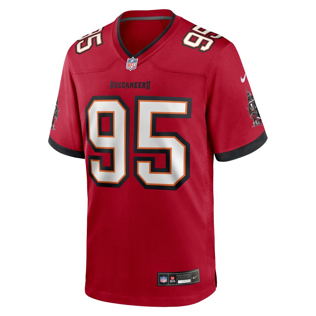 Elijah Roberts Tampa Bay Buccaneers Nike Team Game Official Jersey -  Red
