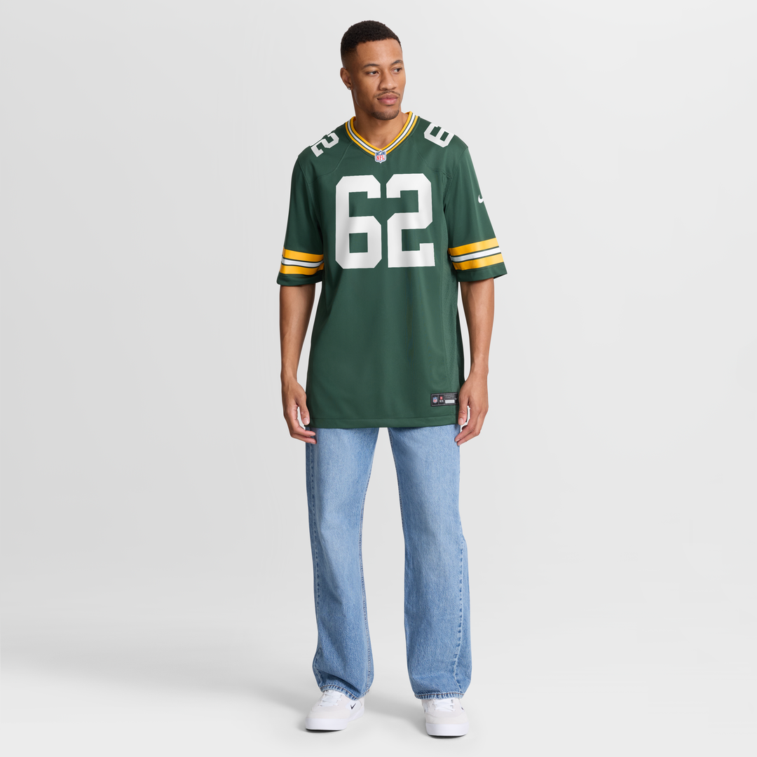 Jacob Monk Green Bay Packers Nike  Game Official Jersey -  Green
