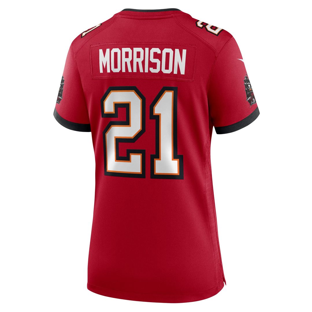 Benjamin Morrison Tampa Bay Buccaneers Nike Women's Team Game Jersey - Red