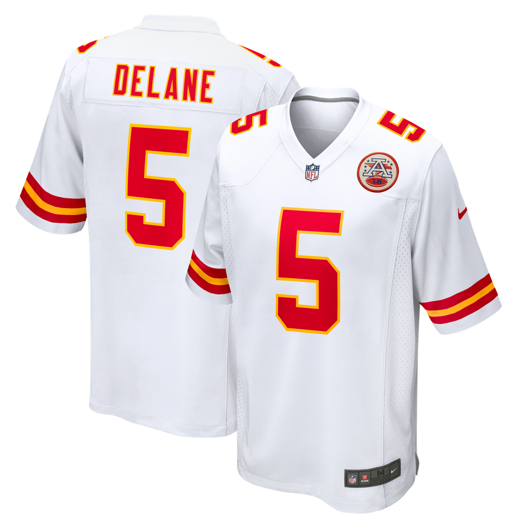 Mansoor Delane Kansas City Chiefs Nike Game Jersey - White