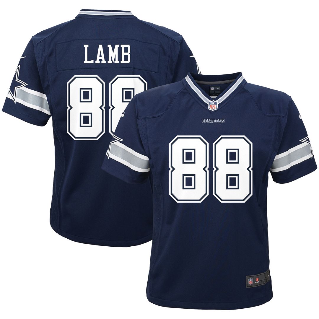 CeeDee Lamb Dallas Cowboys Nike Infant Game Official Jersey - Navy