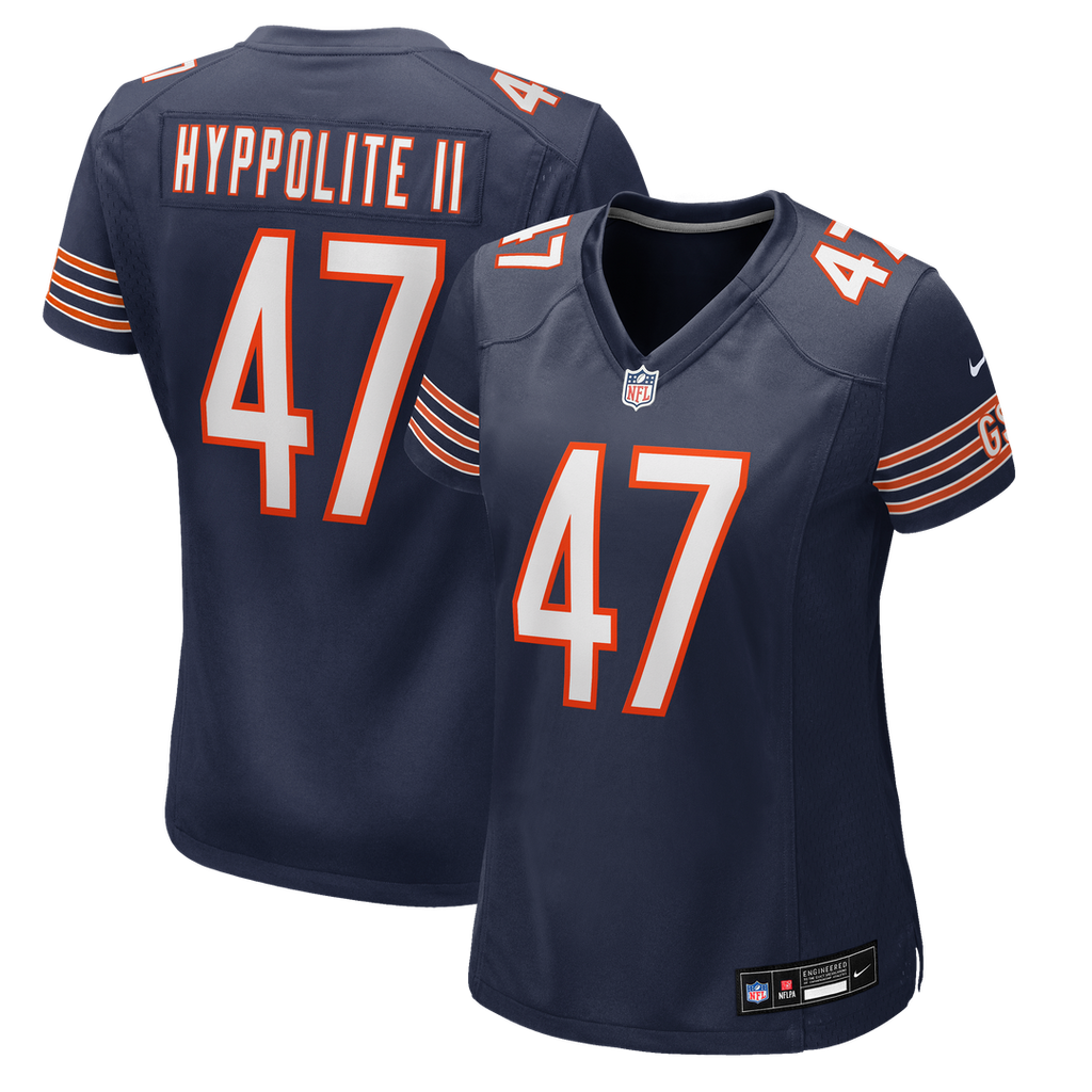 Ruben Hyppolite II Chicago Bears Nike Women's Team Game Official Jersey - Navy