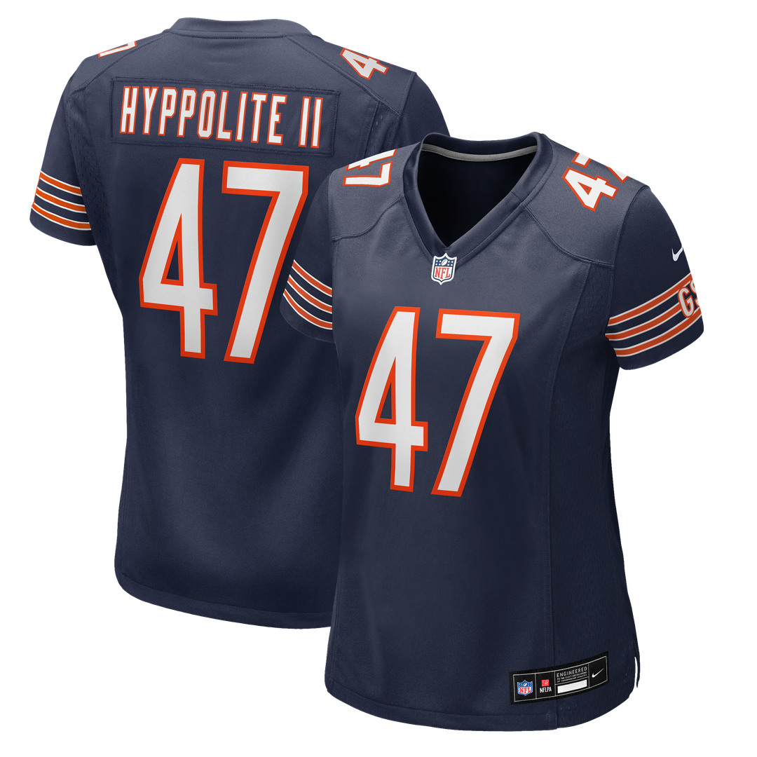 Ruben Hyppolite II Chicago Bears Nike Women's Team Game Official Jersey - Navy