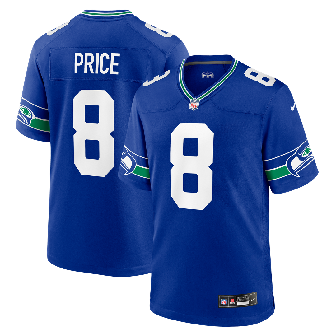 Jadarian Price Seattle Seahawks Nike 2026 NFL Draft First Round Pick No. 32 Team Game Jersey - College Navy