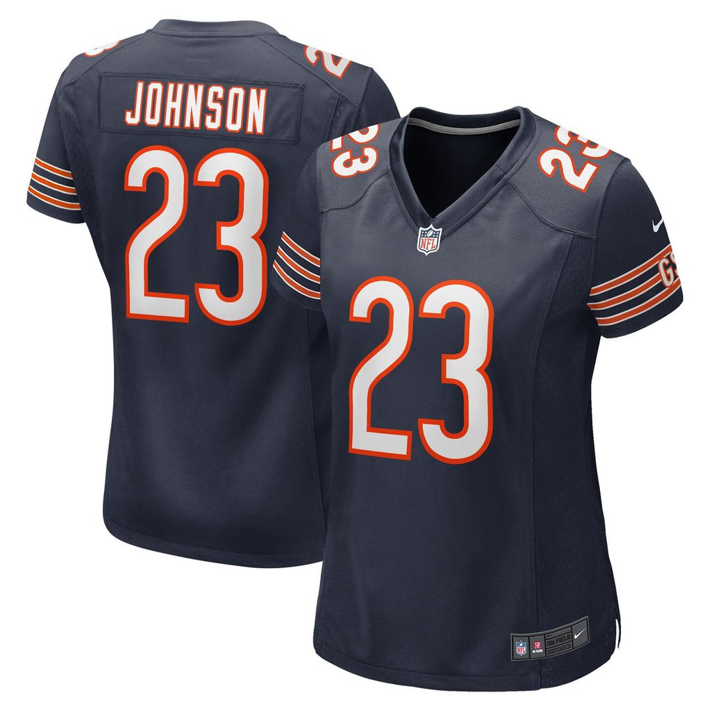 Roschon Johnson Chicago Bears Nike Women's Team Game Official Jersey -  Navy