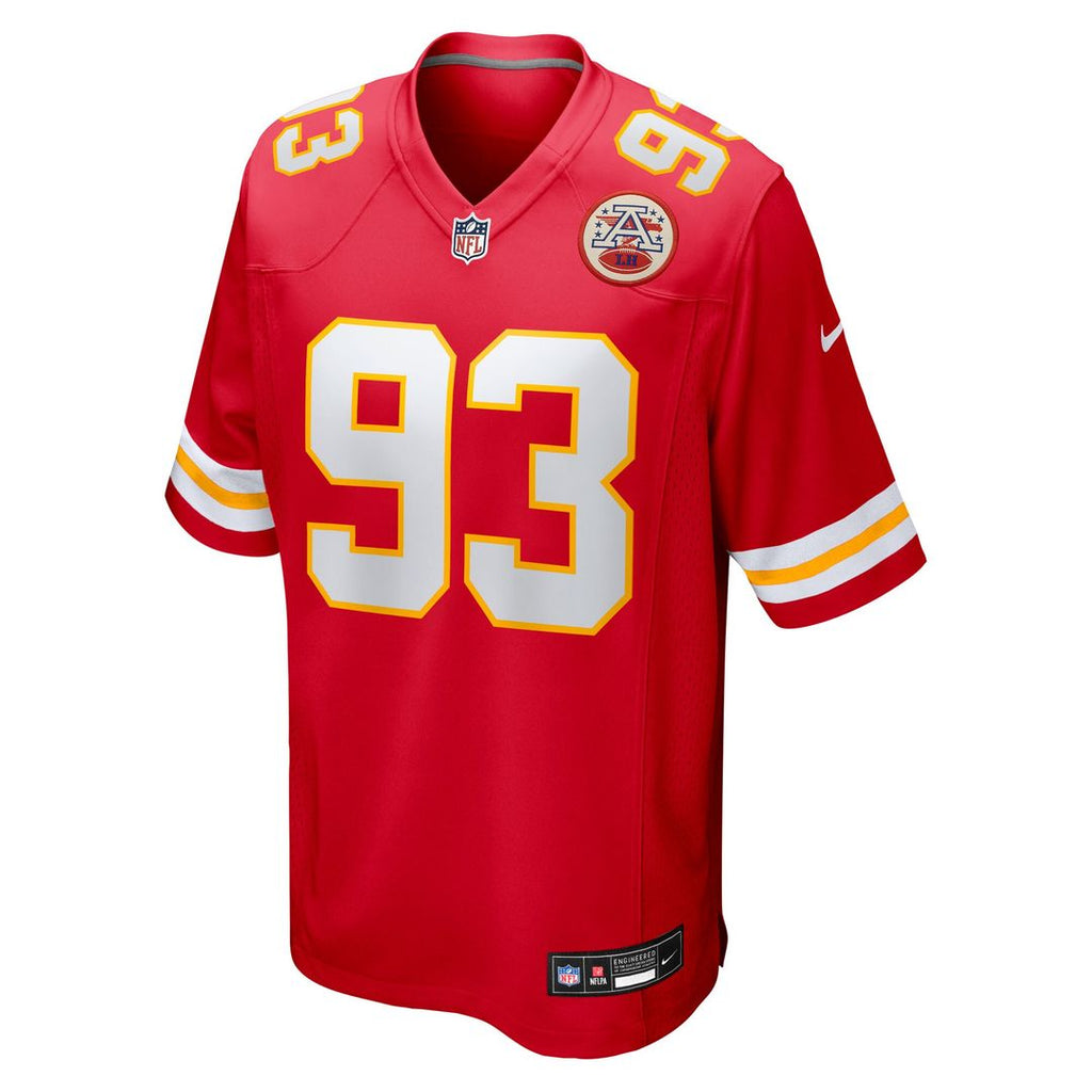 Zacch Pickens Kansas City Chiefs Nike Team Game Official Jersey -  Red