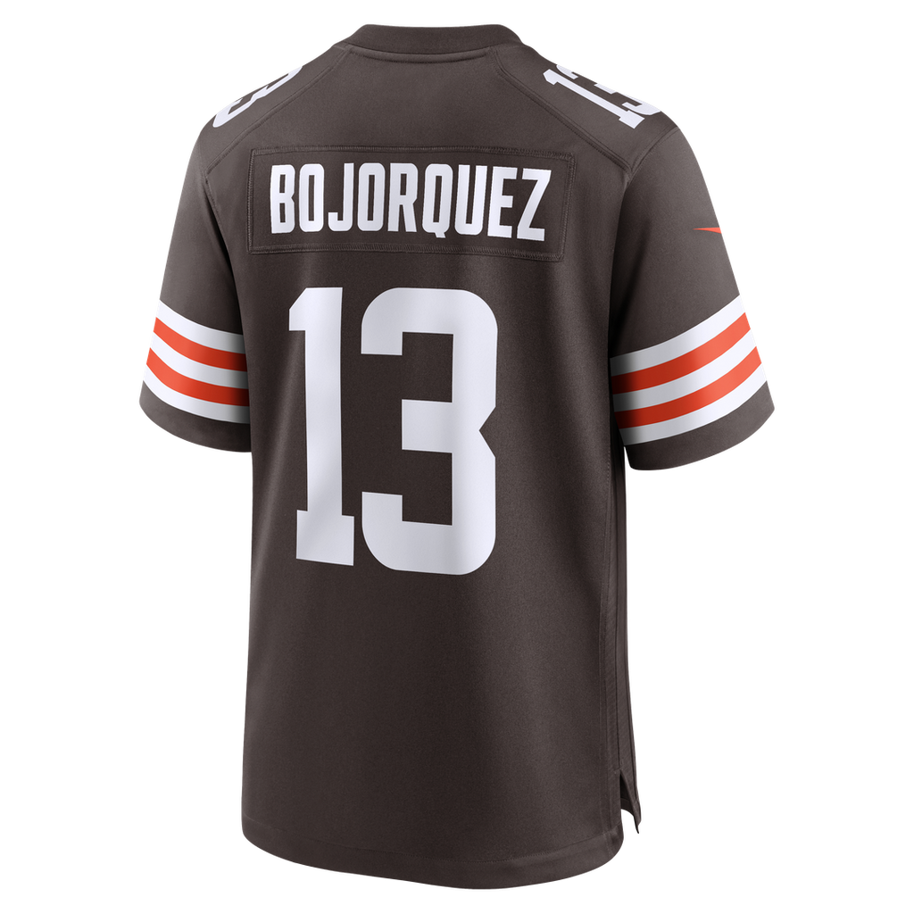 Corey Bojorquez Cleveland Browns Nike Game Official Jersey - Brown