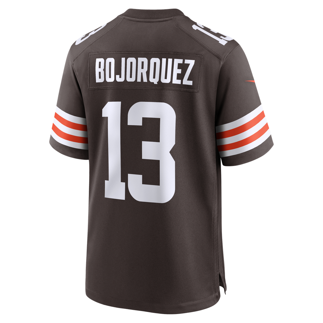 Corey Bojorquez Cleveland Browns Nike Game Official Jersey - Brown