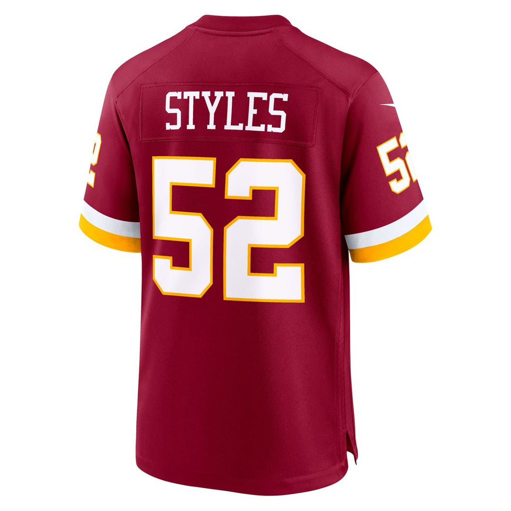 Sonny Styles Washington Commanders Nike Game Player Official Jersey - Black
