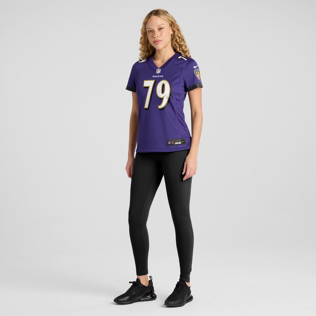 Ronnie Stanley Baltimore Ravens Nike Women's Game Jersey - Purple