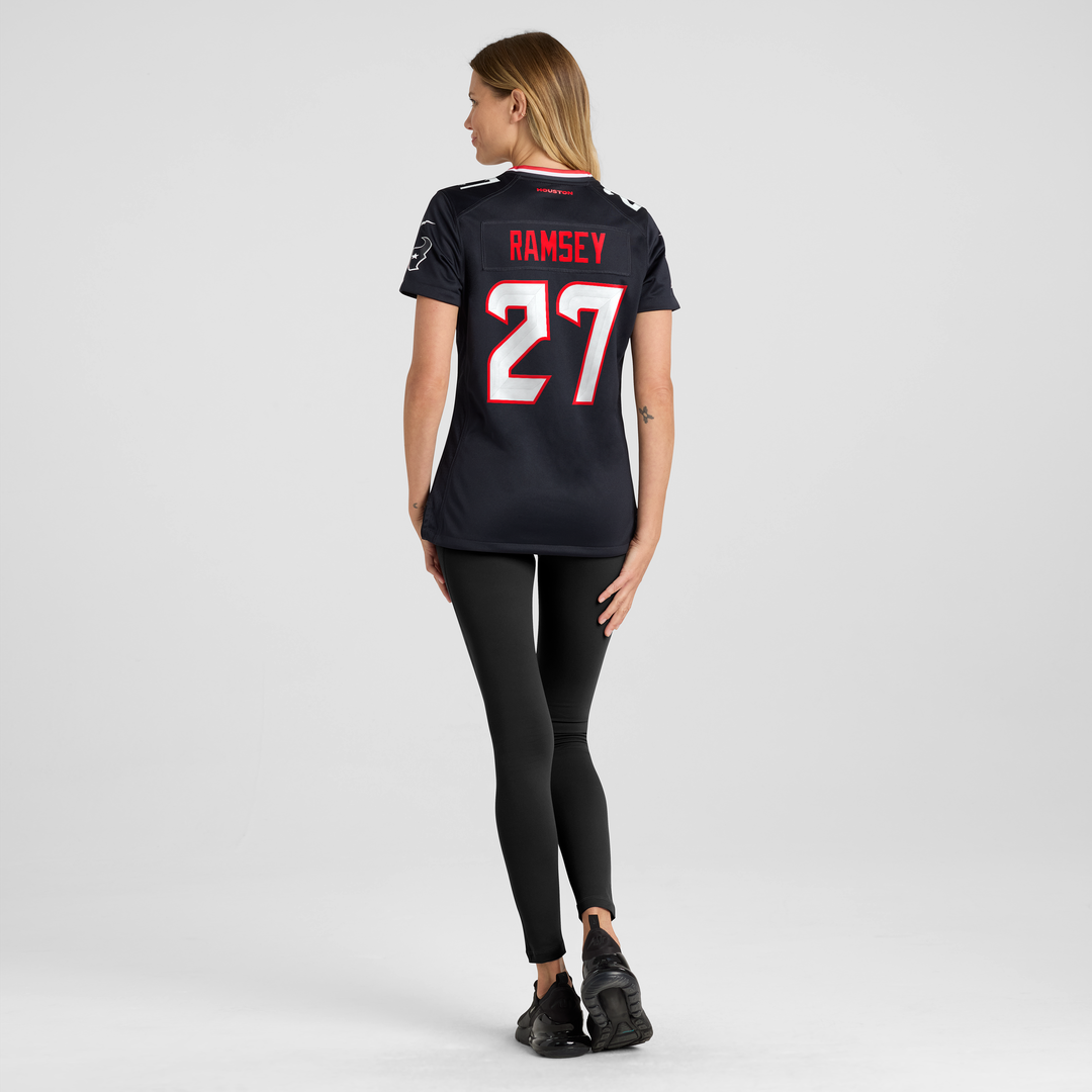 Kamari Ramsey Houston Texans Nike Women's Team Game Official Jersey -  Navy