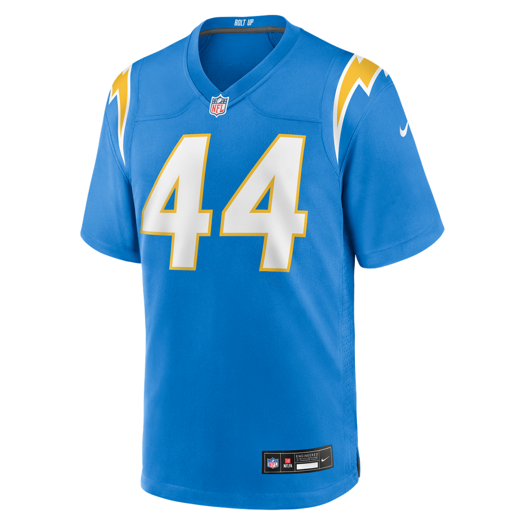 Scott Matlock Los Angeles Chargers Nike Team Game Official Jersey -  Powder Blue