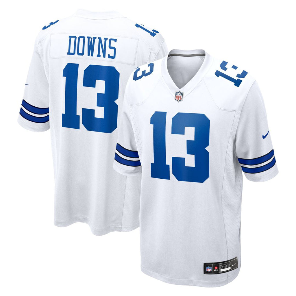 Caleb Downs Dallas Cowboys Nike Game Official Jersey - White