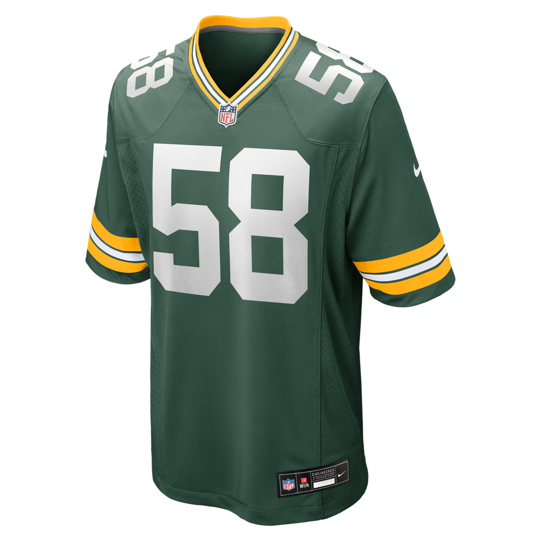 Isaiah McDuffie Green Bay Packers Nike Game Official Jersey - Green