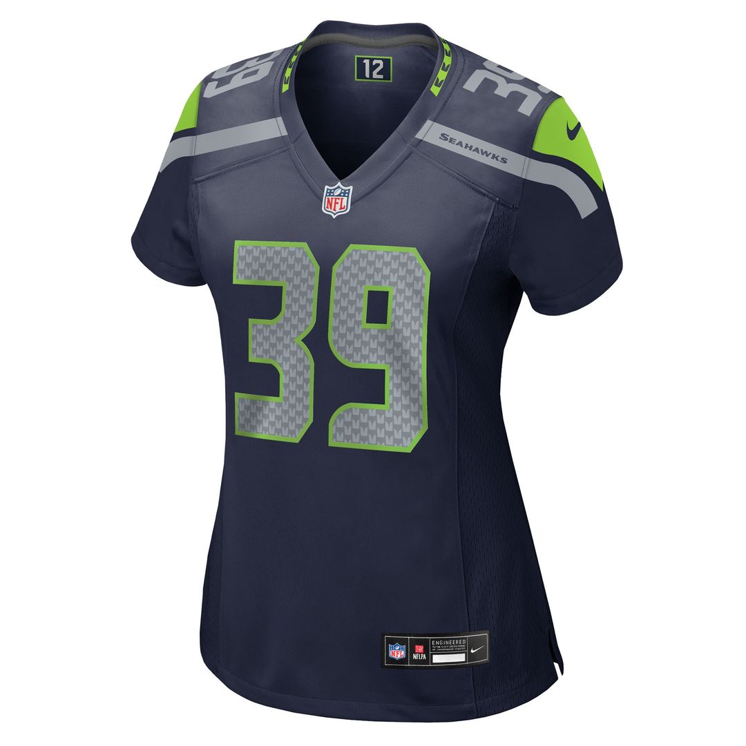 Ty Okada Seattle Seahawks Nike Women's Team Game Official Jersey -  College Navy
