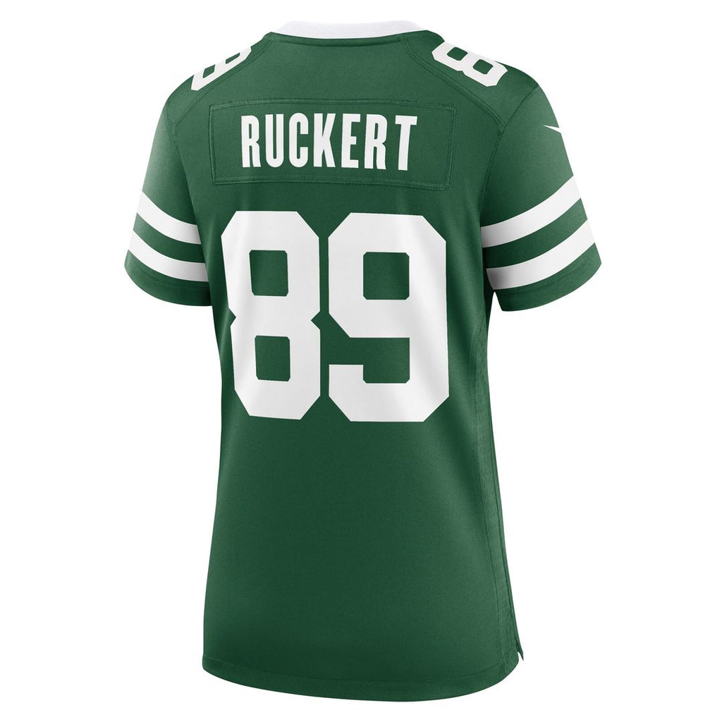 Jeremy Ruckert New York Jets Nike Women's Game Official Jersey - Legacy Green