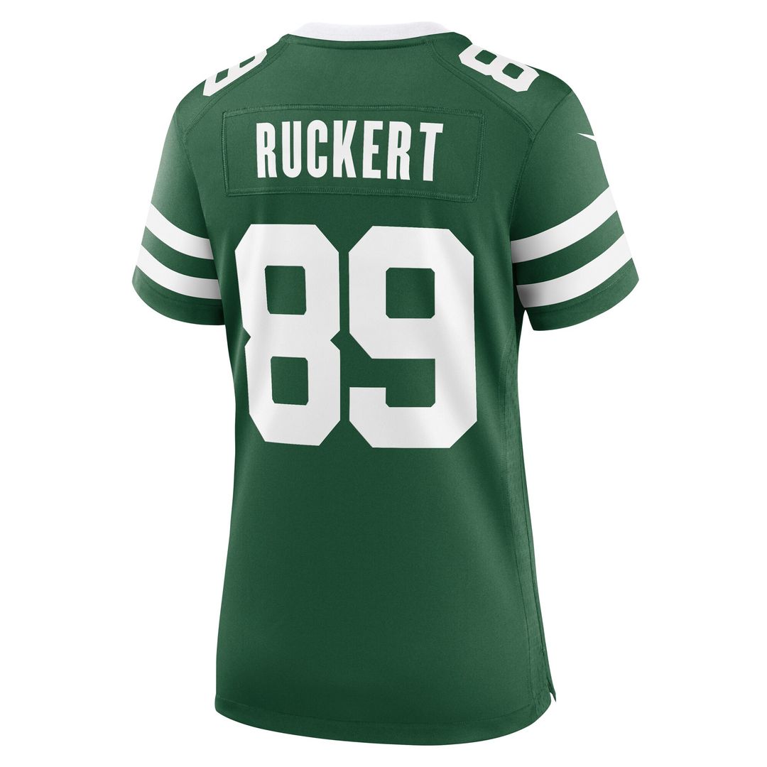 Jeremy Ruckert New York Jets Nike Women's Game Official Jersey - Legacy Green