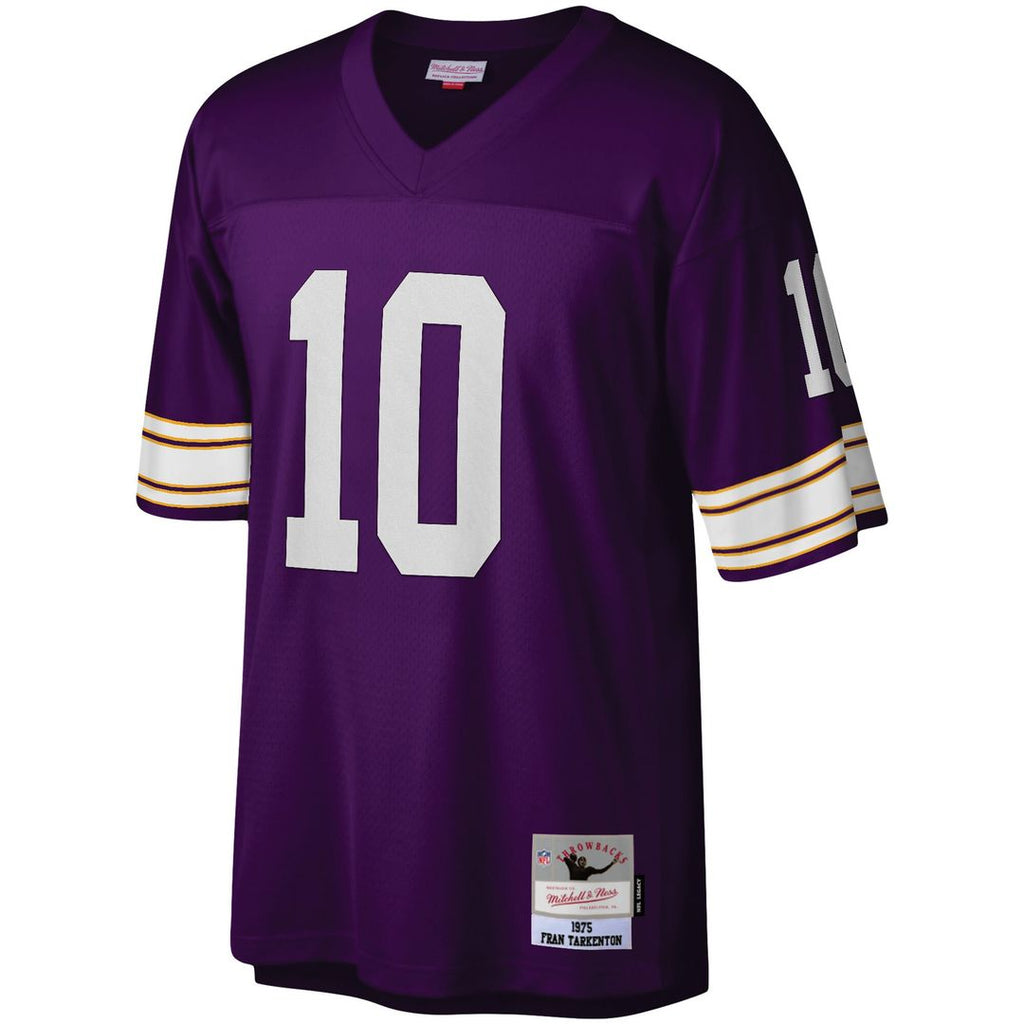 Fran Tarkenton Minnesota Vikings Mitchell & Ness Legacy Replica Official Jersey - Purple