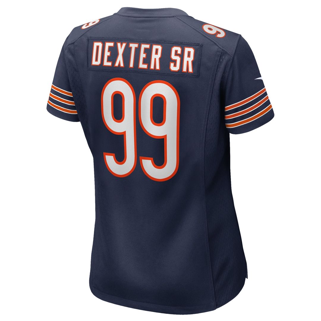 Gervon Dexter Sr. Chicago Bears Nike Women's  Game Official Jersey -  Navy