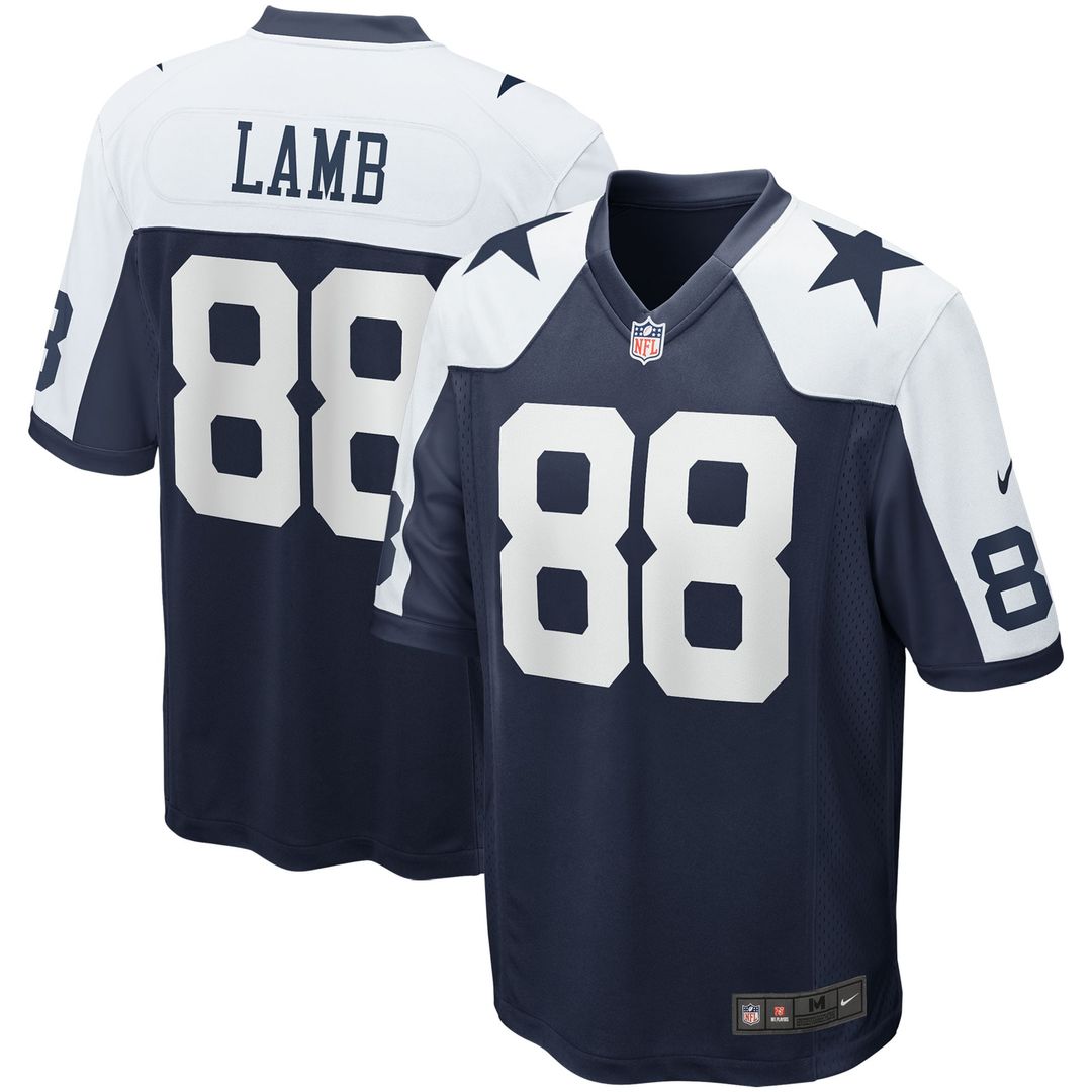 CeeDee Lamb Dallas Cowboys Nike Alternate Game Team Official Jersey - White