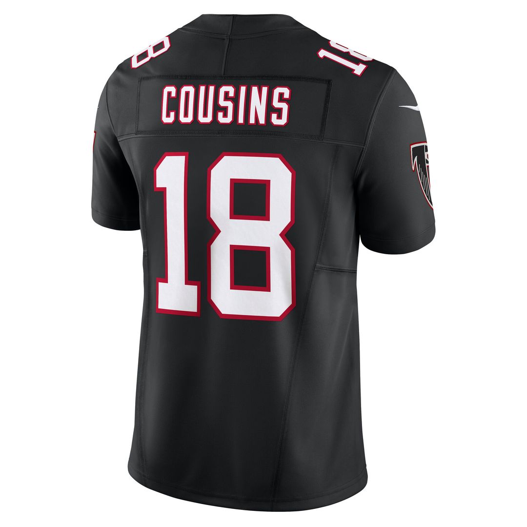 Kirk Cousins Atlanta Falcons Nike Vapor F.U.S.E. Limited Official Jersey - Black