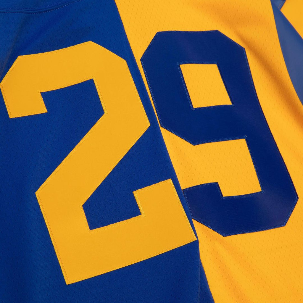 Eric Dickerson Los Angeles Rams Mitchell & Ness 1984 Split Legacy Replica Official Jersey - Royal/Gold