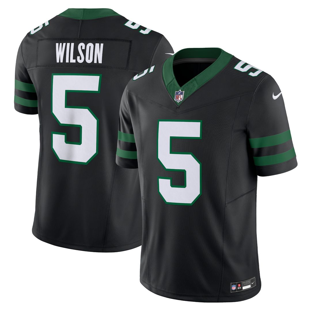 Garrett Wilson New York Jets Nike Vapor F.U.S.E. Limited Official Jersey  - Legacy White