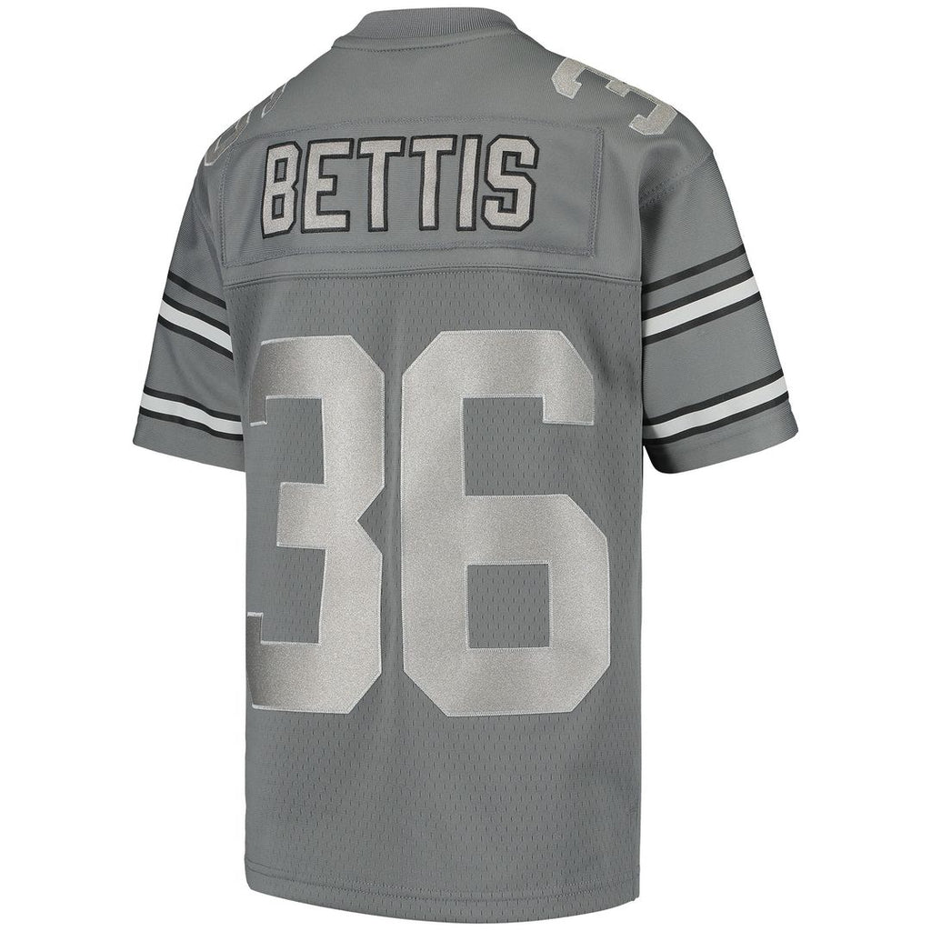 Jerome Bettis Pittsburgh Steelers Mitchell & Ness Youth 1996 Retired Player Metal Replica Official Jersey - Charcoal