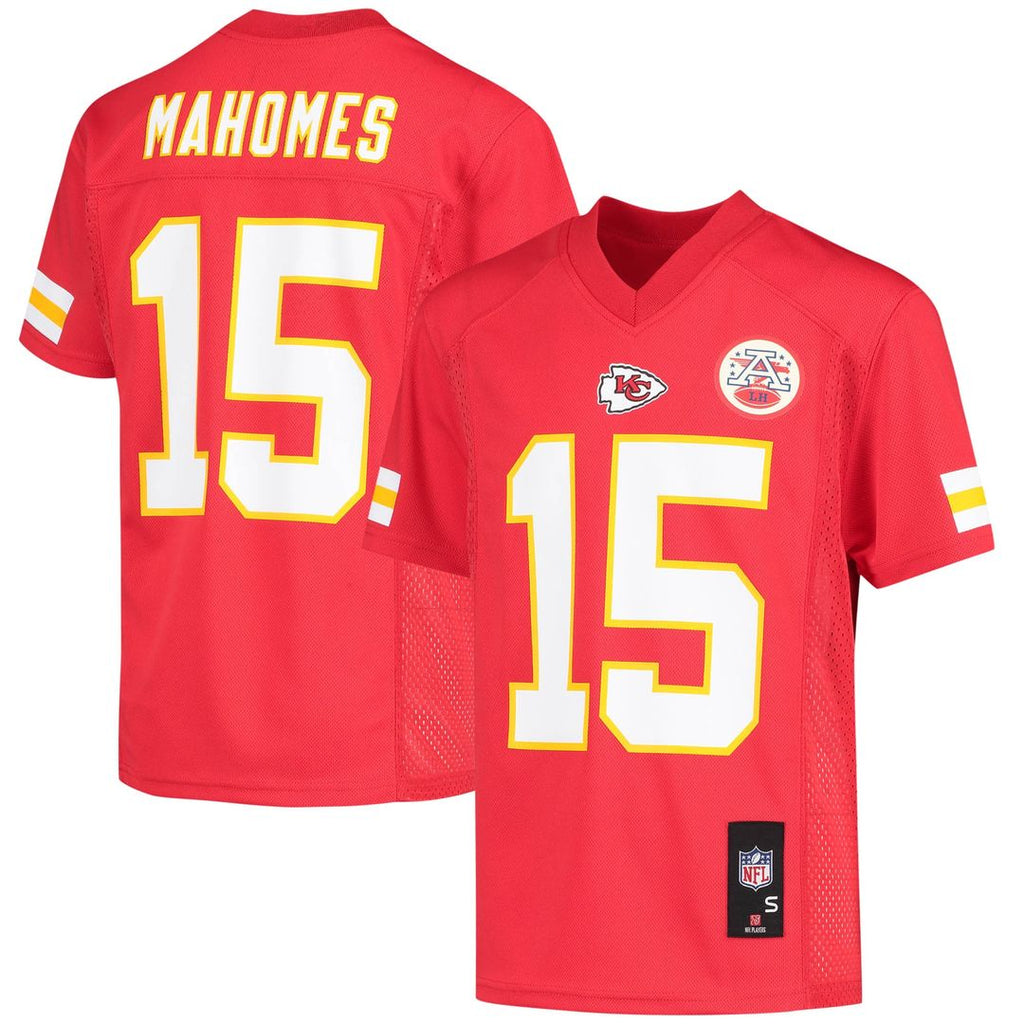 Patrick Mahomes Kansas City Chiefs Youth Replica Player Official Jersey - Red