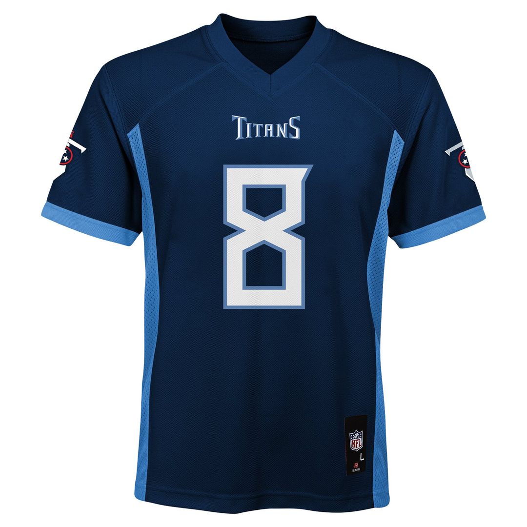 Will Levis Tennessee Titans Youth Player Replica Jersey - Navy