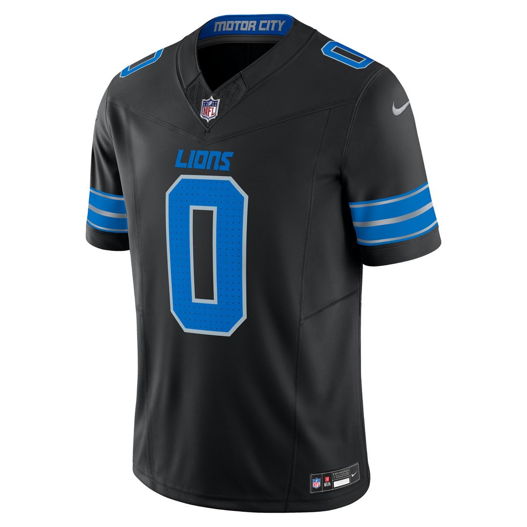 Jahmyr Gibbs Detroit Lions Nike 2nd Alternate Vapor F.U.S.E. Limited Official Jersey - Black