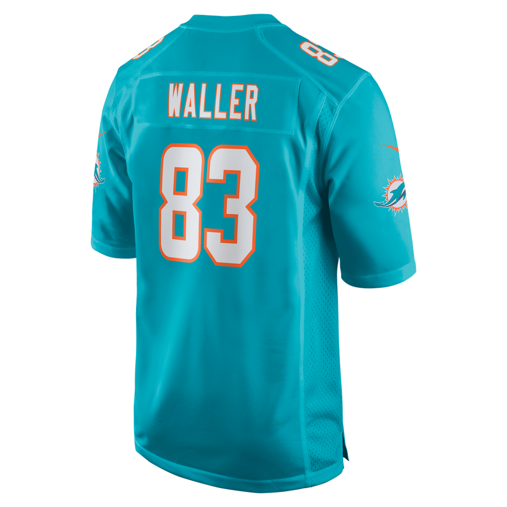Darren Waller Miami Dolphins Nike Team Game Official Jersey -  Aqua