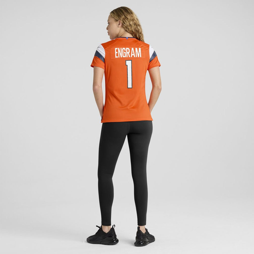 Evan Engram Denver Broncos Nike Women's Team Game Official Jersey -  Orange