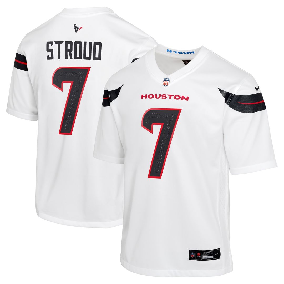 C.J. Stroud Houston Texans Nike Youth Game Official Jersey - Navy